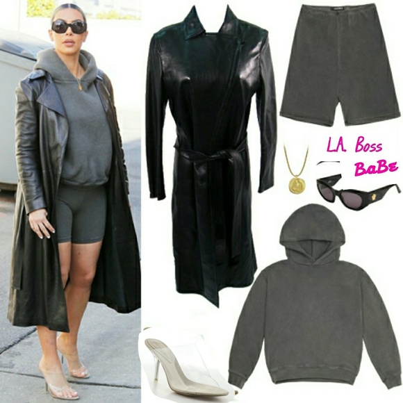 Last Pair 8.5 Left 🆕Transparent Mules Kim K Style - Picture 7 of 8